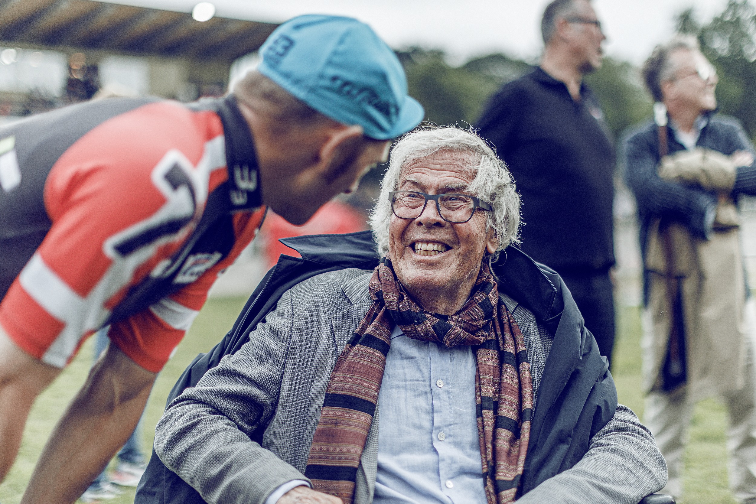 Jørgen Leth, Aarhus Cyklebane 2024. Foto Uggi Kaldan