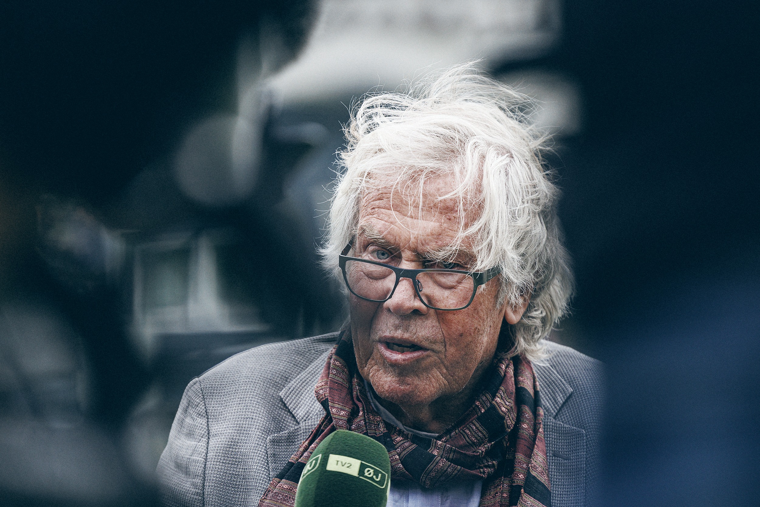 Jørgen Leth, Aarhus Cyklebane 2024, Foto © Uggi Kaldan