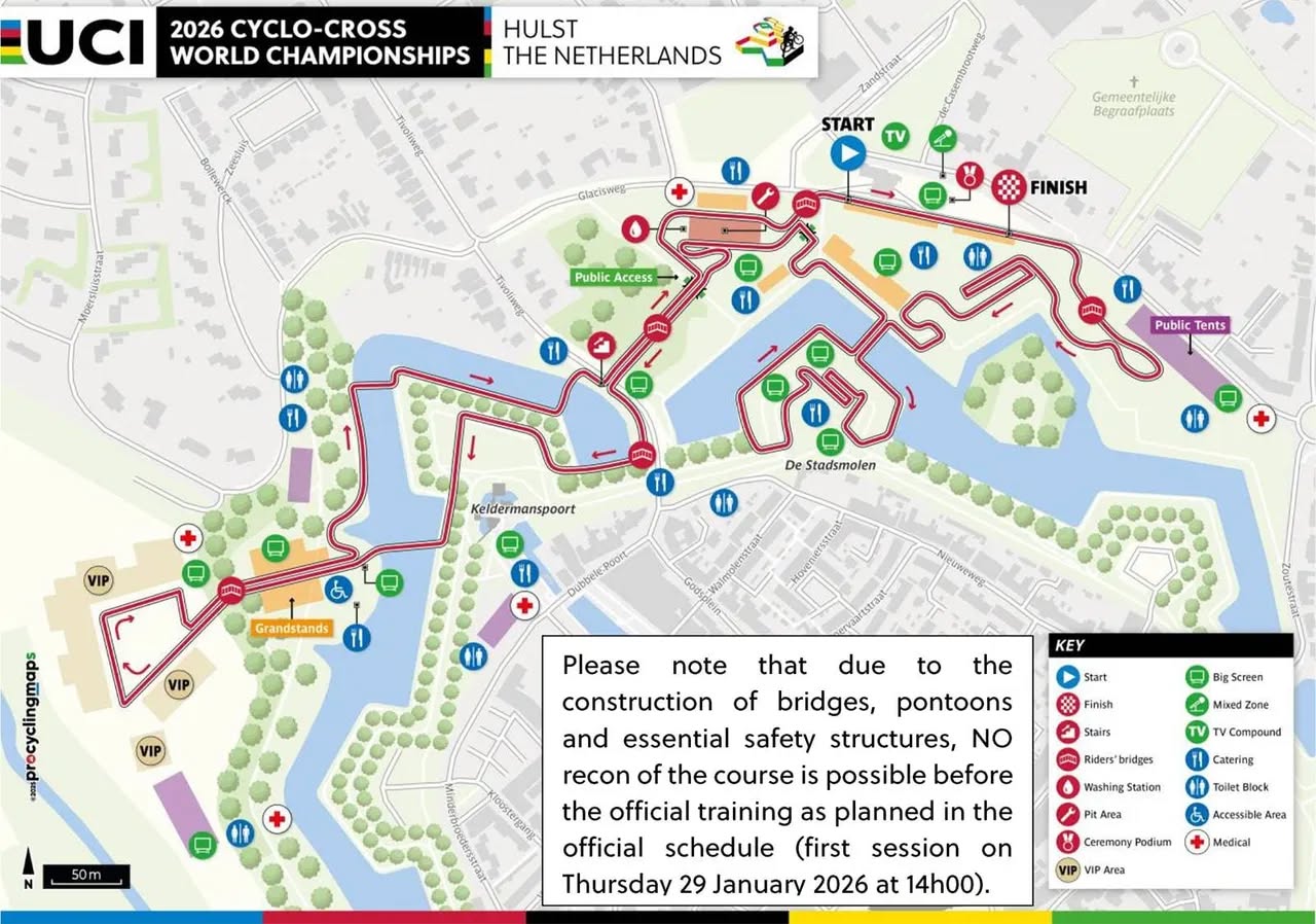 World Championship Cyclo Cross Route Hulst 2026